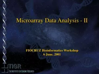 Microarray Data Analysis - II