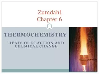 Zumdahl Chapter 6