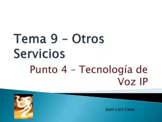 tema 9 otros servicios