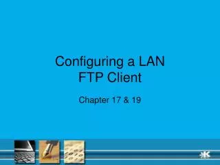 Configuring a LAN FTP Client