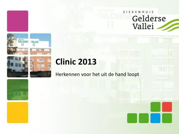 clinic 2013