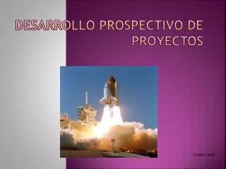 desarrollo prospectivo de proyectos