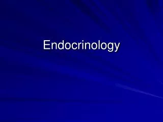 endocrinology