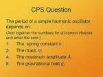 CPS Question - slide 1