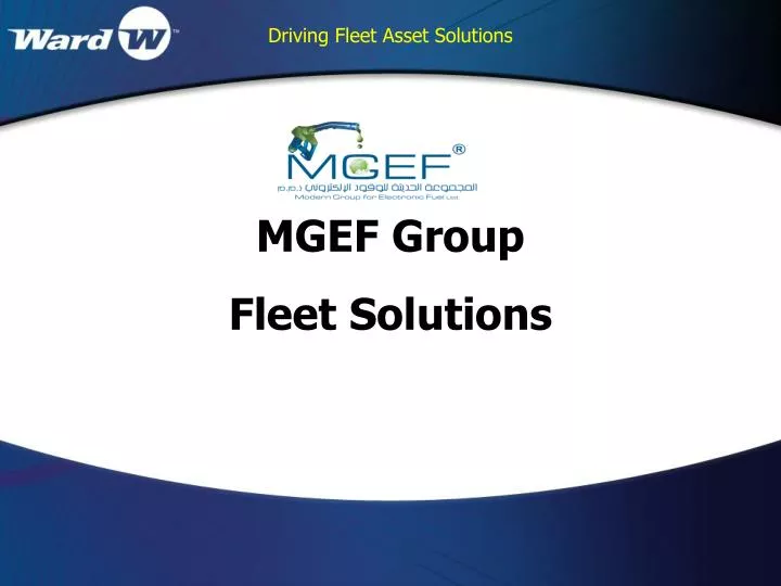 mgef group fleet solutions