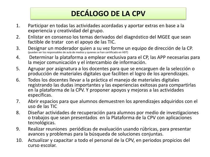 dec logo de la cpv