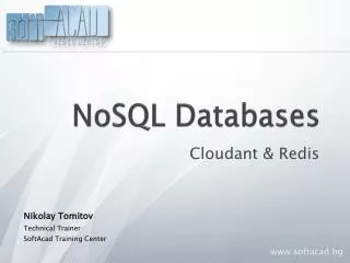 NoSQL Databases