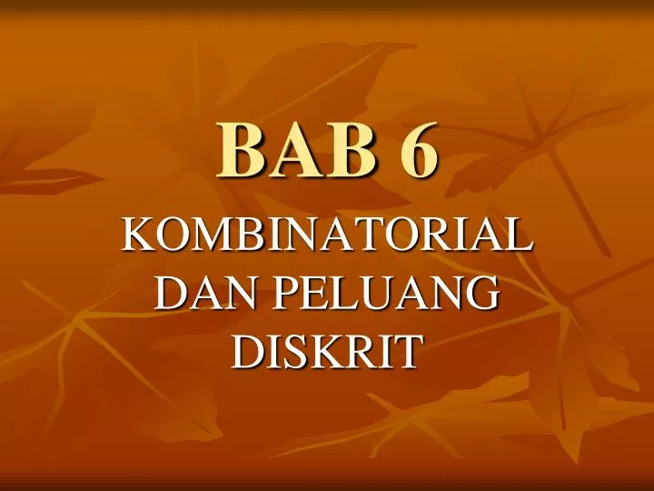 bab 6