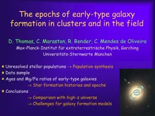 The epochs of early-type galaxy formation in clusters and in the field