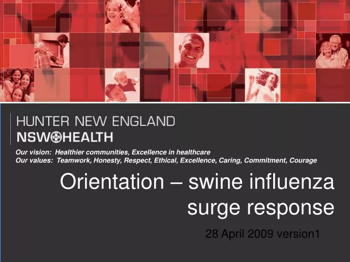 orientation swine influenza surge response