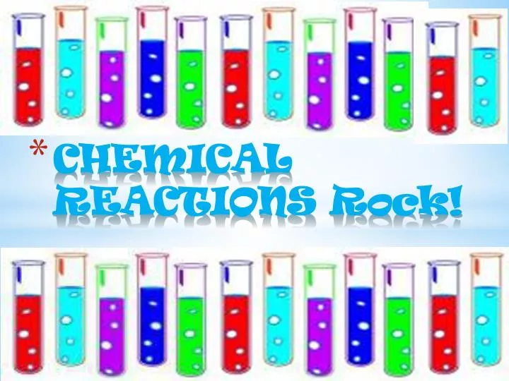 chemical reactions rock