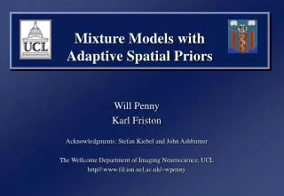 Mixture Models with Adaptive Spatial Priors