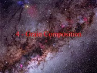 4 - Grain Composition