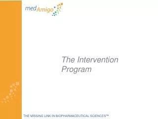 The Intervention Program