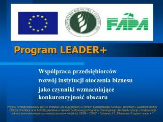 program leader