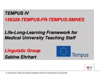 TEMPUS IV   159328-TEMPUS-FR-TEMPUS-SMHES