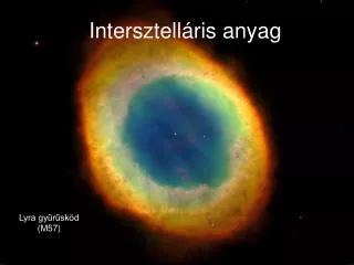 intersztell ris anyag