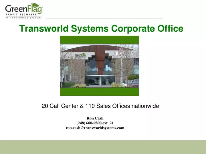 transworld systems corporate office