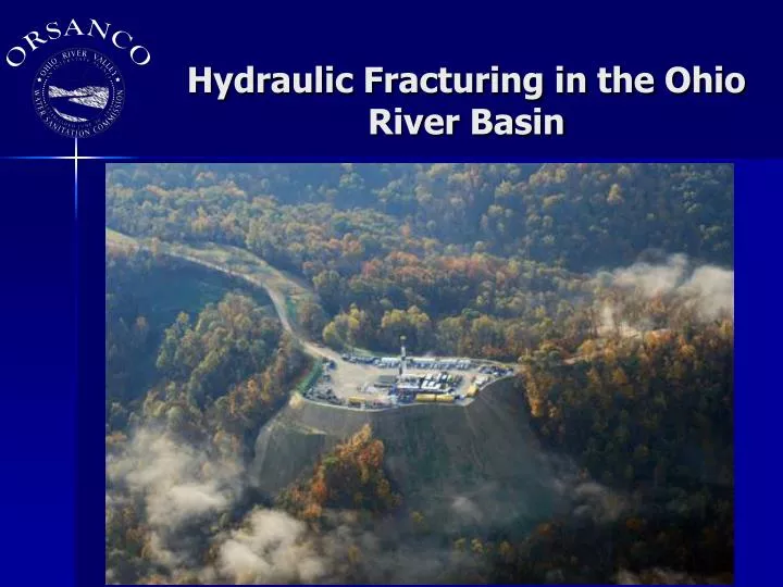 hydraulic fracturing in the ohio river basin