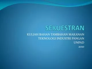 sekuestran