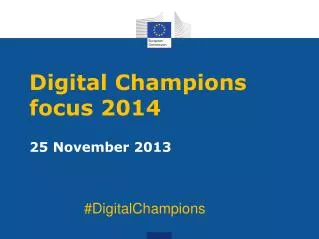 Digital Champions focus 2014