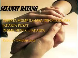 selamat datang