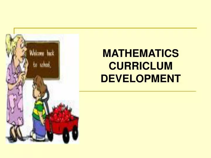 mathematics curriclum development