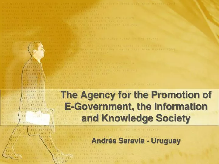 the agency for the promotion of e government the information and knowledge society