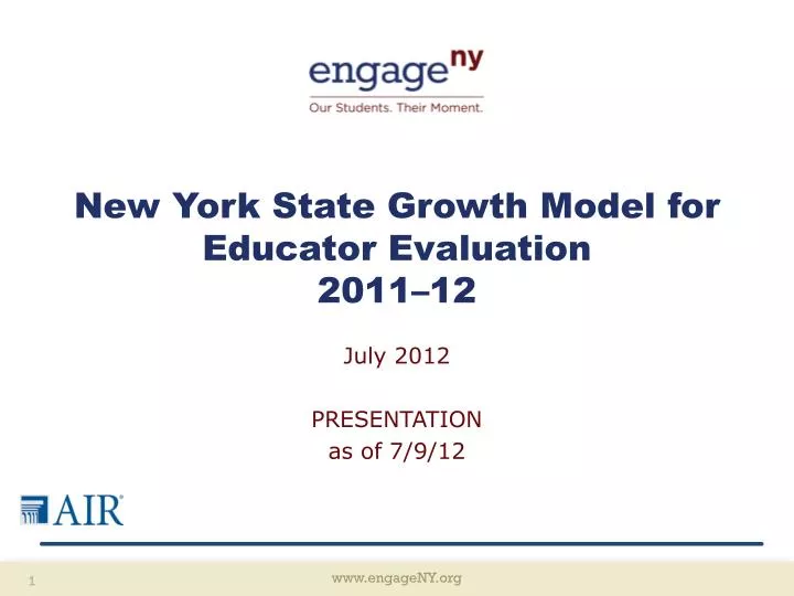 new york state growth model for educator evaluation 2011 12
