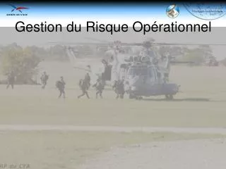 gestion du risque op rationnel