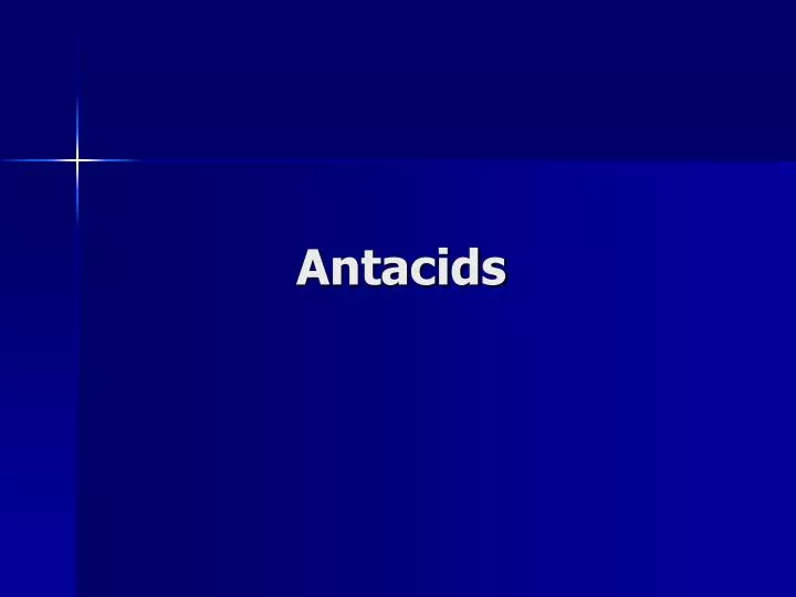 antacids