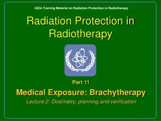 Radiation Protection in Radiotherapy