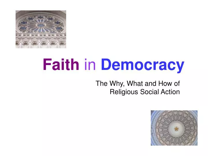 faith in democracy