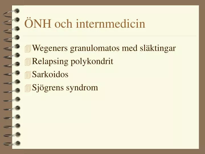 nh och internmedicin