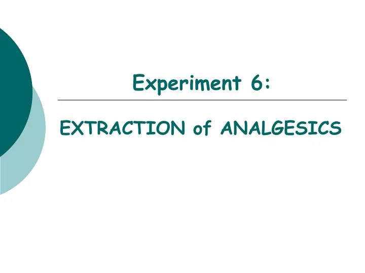 experiment 6