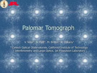Palomar Tomograph