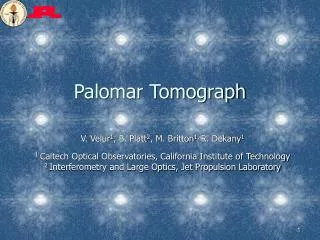 palomar tomograph