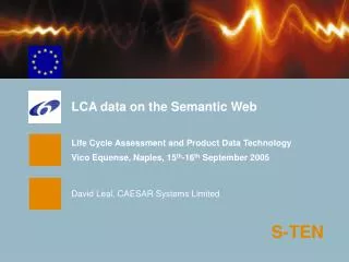 LCA data on the Semantic Web