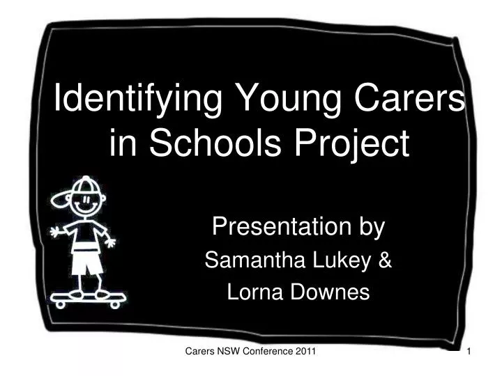 identifying young carers in schools project