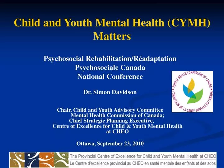 child and youth mental health cymh matters