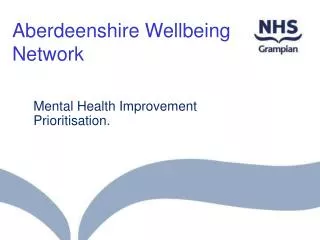 Aberdeenshire Wellbeing Network