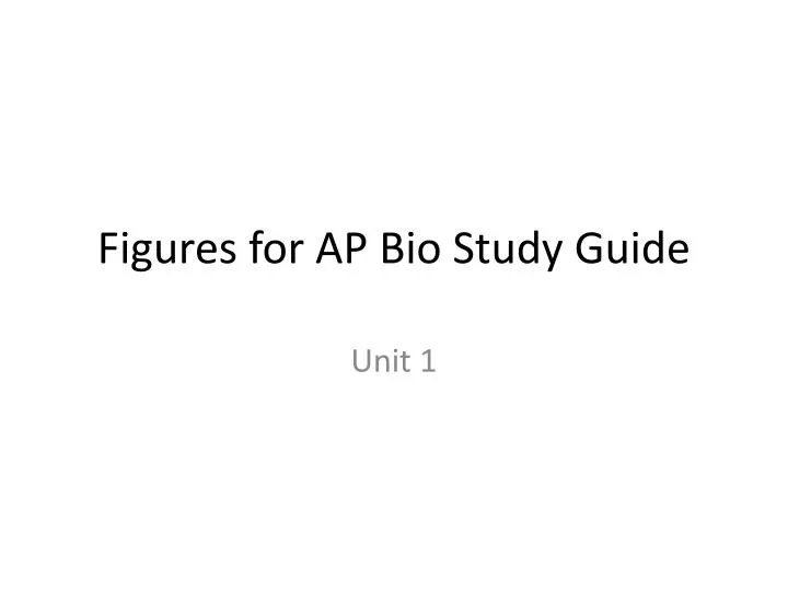 figures for ap bio study guide