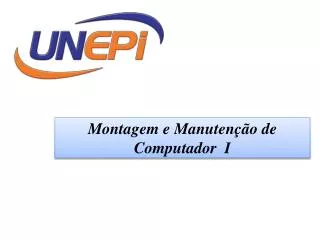 montagem e manuten o de computador i
