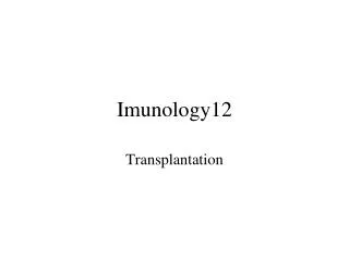 Imunology12