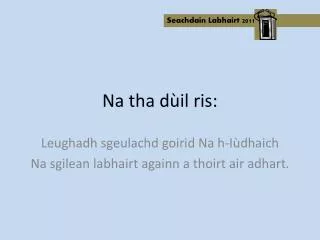 na tha d il ris