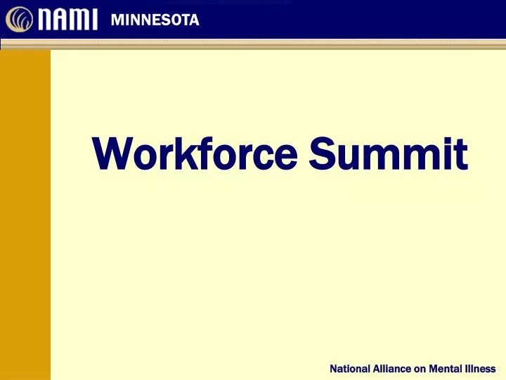 workforce summit