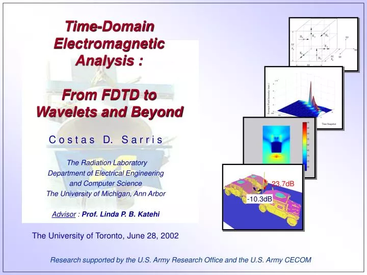time domain electromagnetic analysis from fdtd to wavelets and beyond