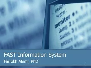 FAST Information System