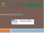 Planificación 2011 - slide 1