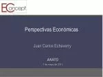Perspectivas Económicas - slide 1